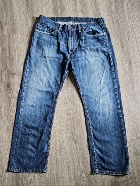 Mens Levis Red Tab 505 Relaxed Loose Fit Jeans 36×29